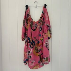 Pink Floral Cynthia Rowley Dress